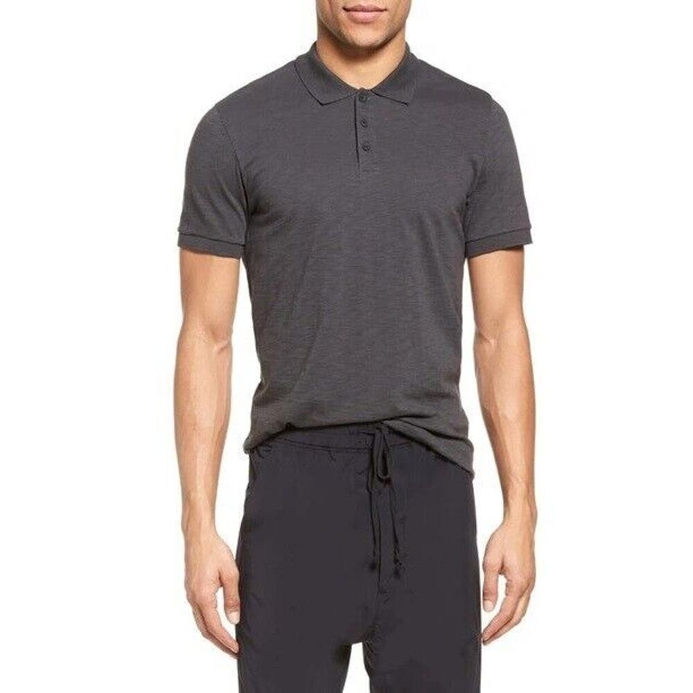 Vince Men's Classic Slub Cotton Polo‎ Shirt